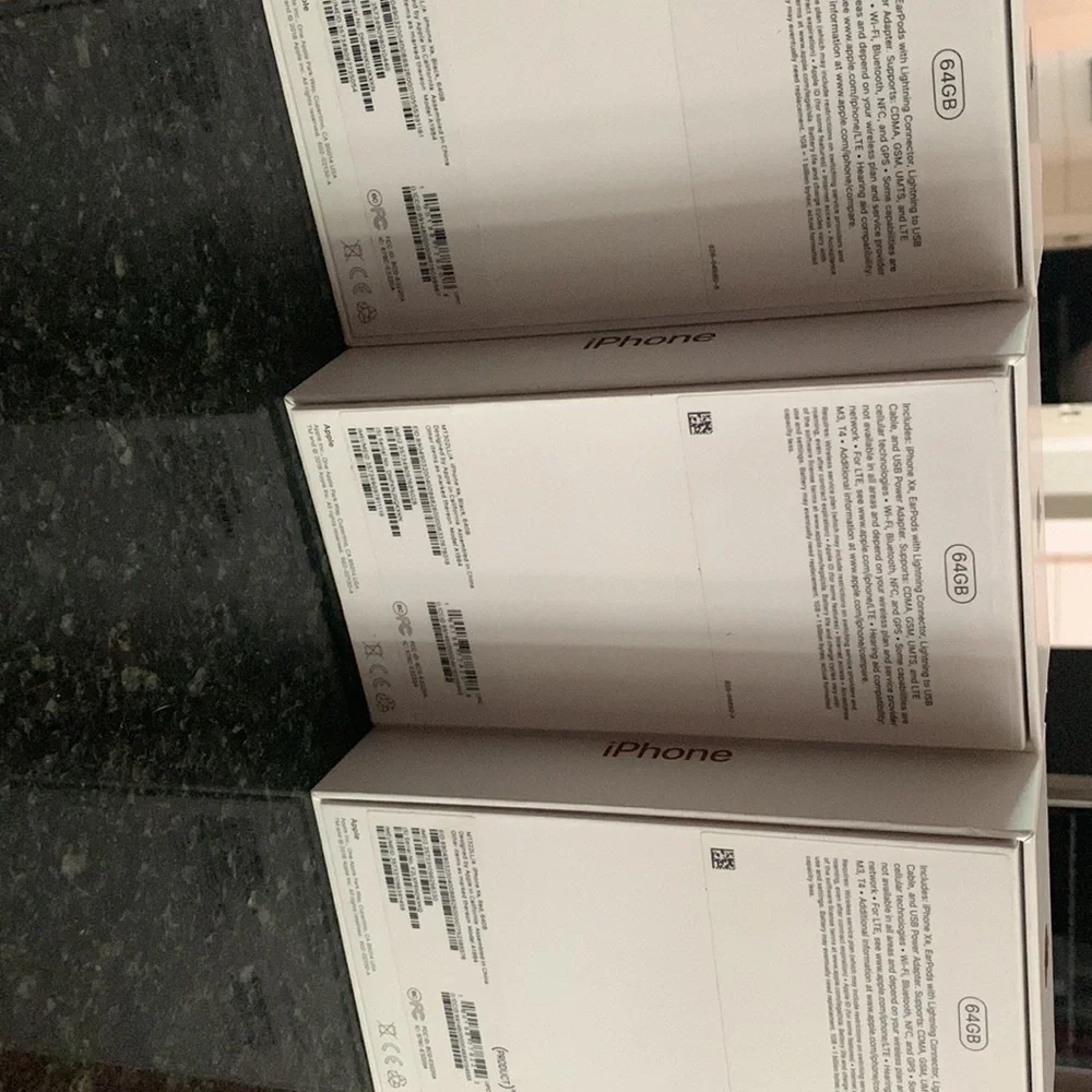 Lot of 5 Apple iPhone cellular cell phone watch airpod earbuds empty boxes
